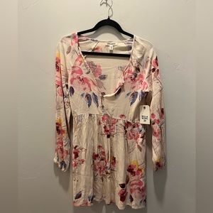 BILLABONG FLORAL LOW CUT DRESS